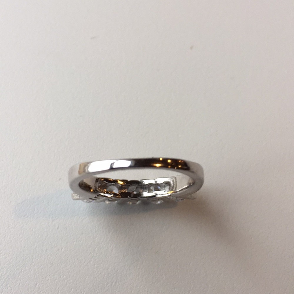 Stamped925(sterling silver)Cubic ZIRCONIA RING - Picture 5 of 6